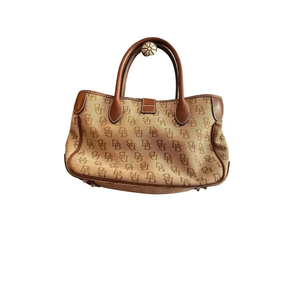 Dooney & Bourke Women's Brown‎ DB Monogram Satchel Handbag